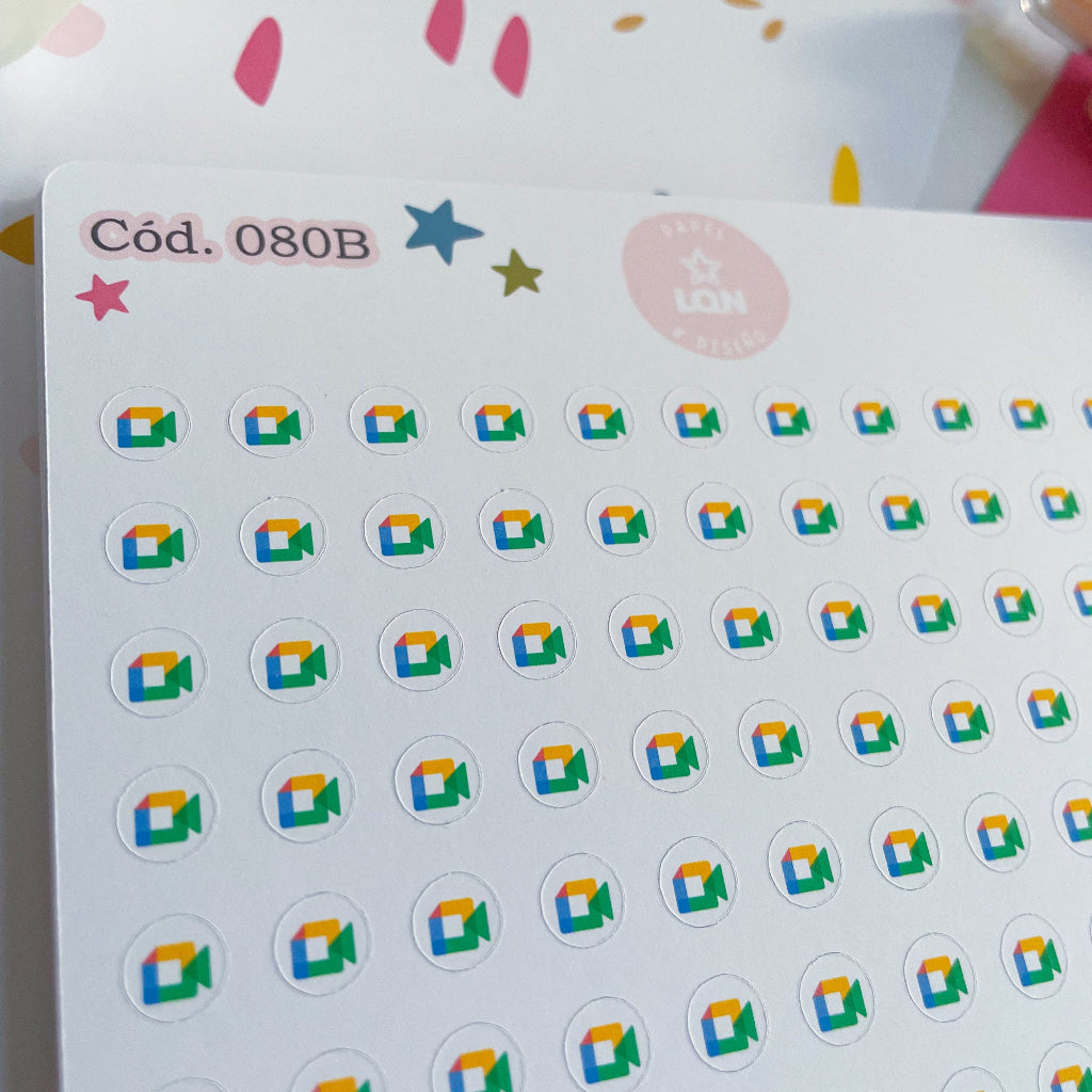Sticker Google Meet