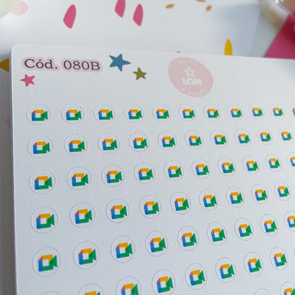 Sticker Google Meet