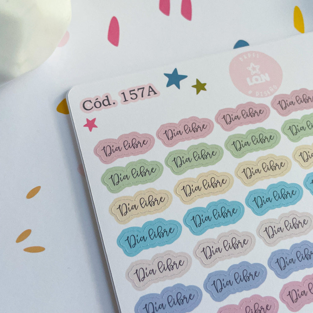 Sticker día libre