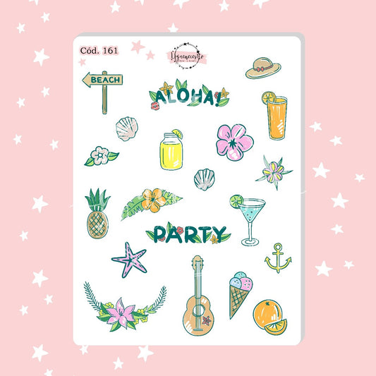 Sticker boho verano 07