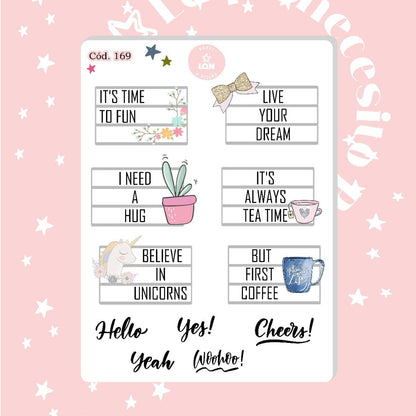 Sticker caja de luz