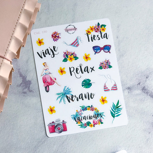 Sticker verano 01