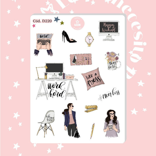 Sticker mom boss