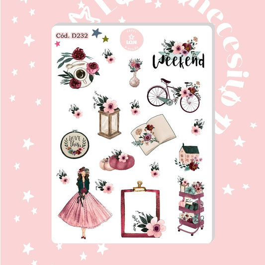 Sticker invierno otoño