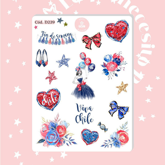 Sticker Fiestas patrias 02