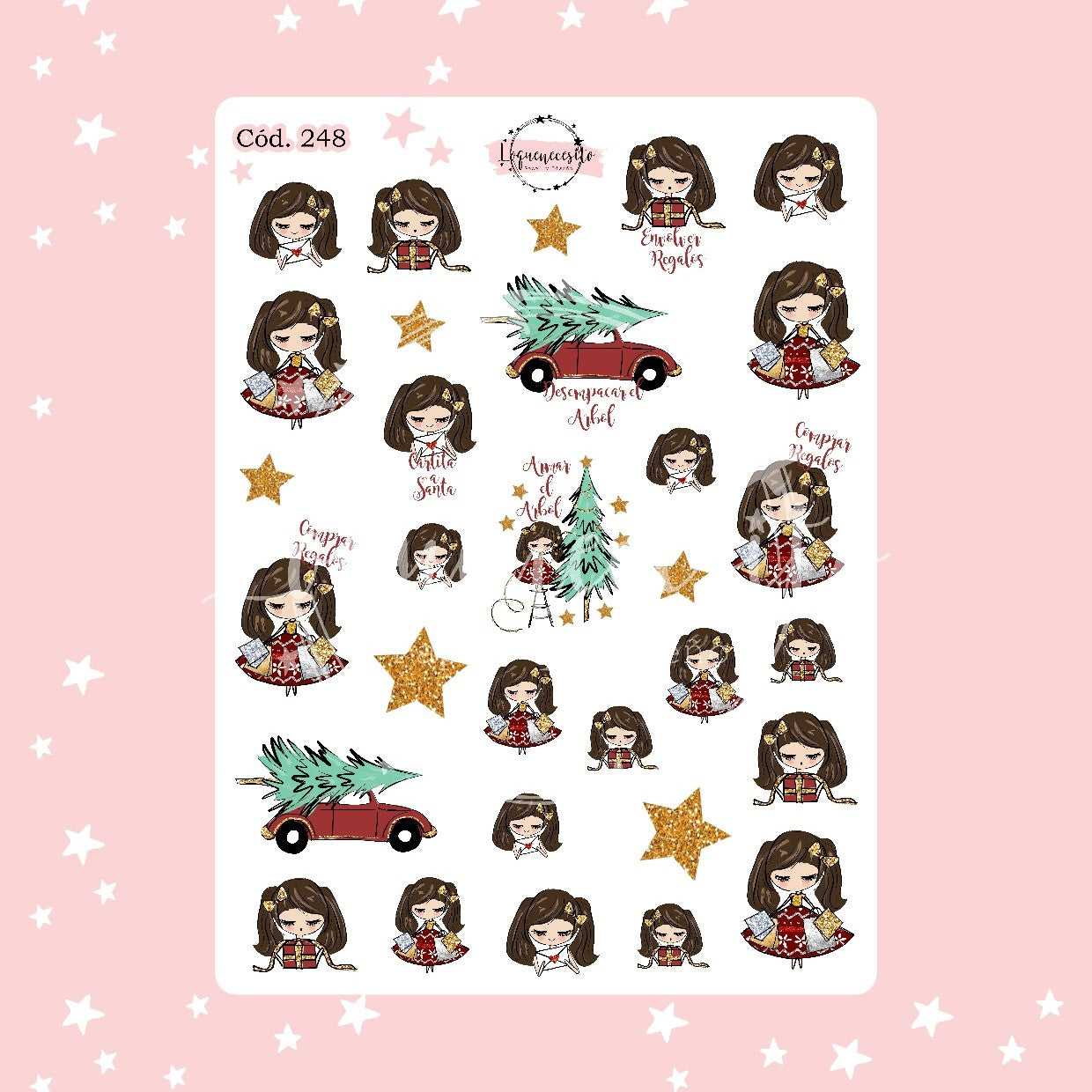 Sticker navidad 248