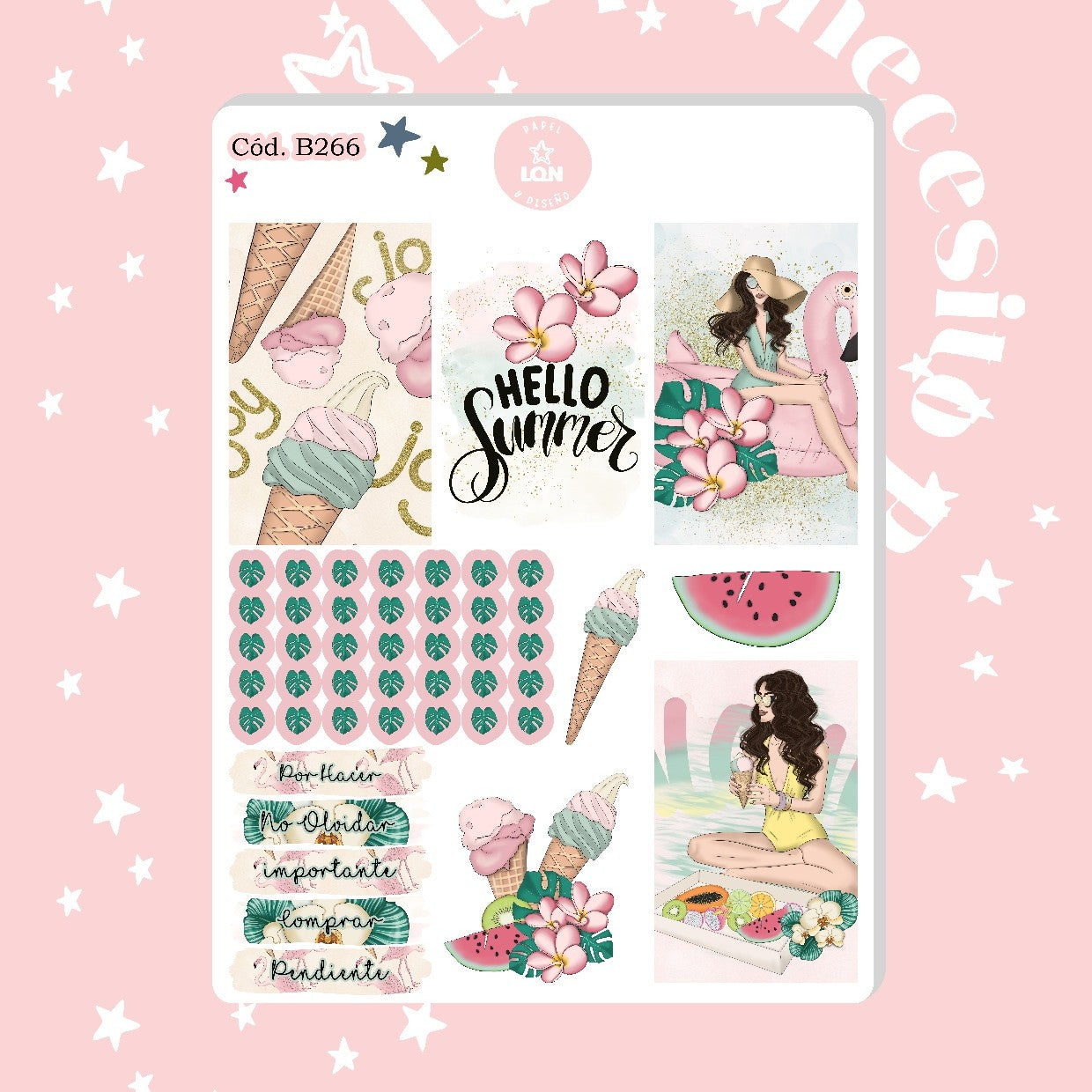 Sticker verano 08