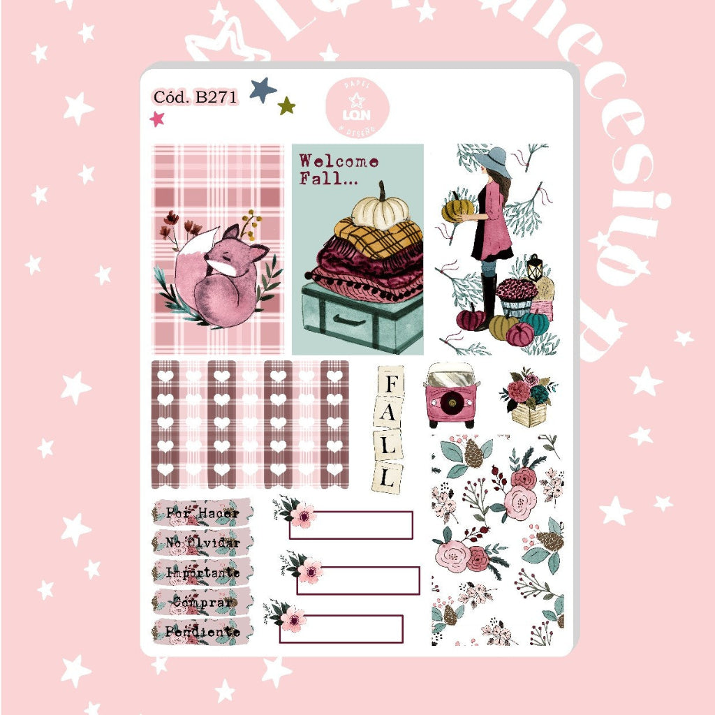 Sticker Otoño invierno