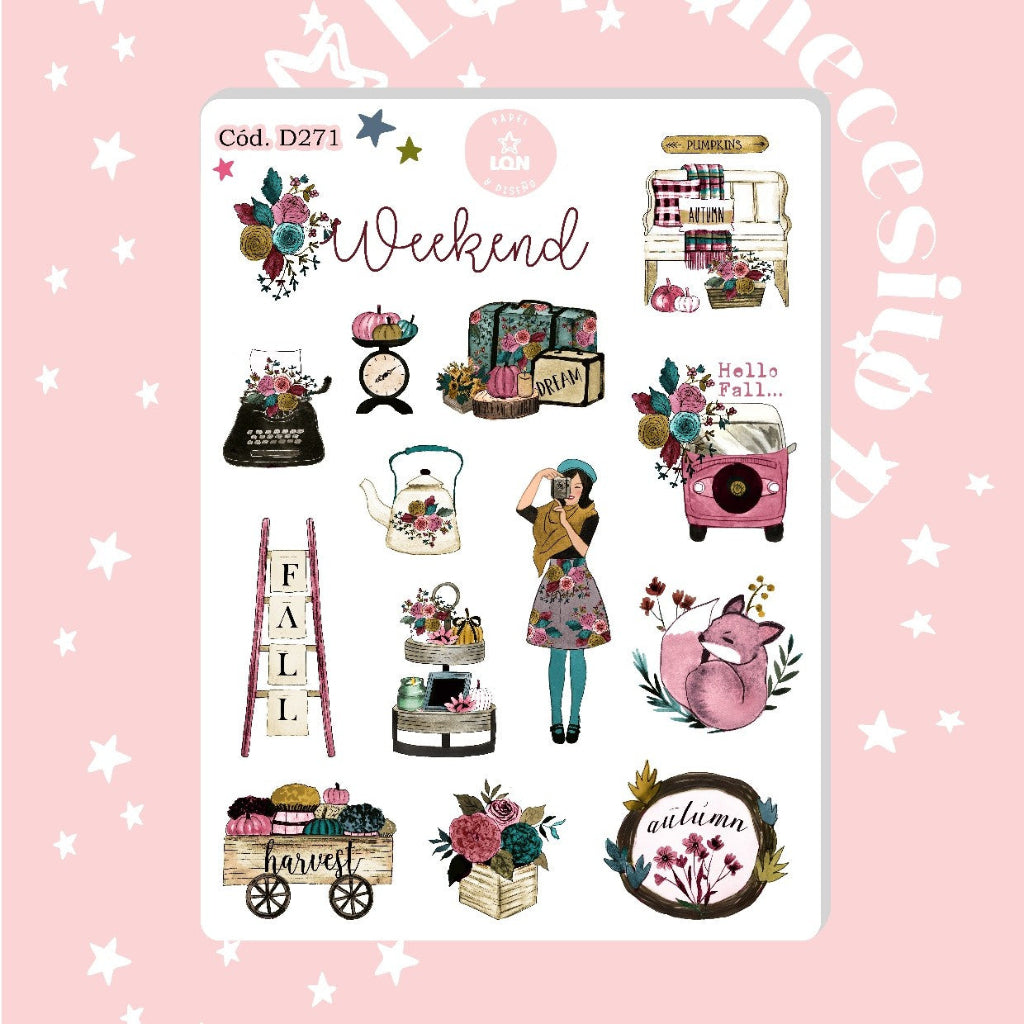 Sticker Otoño invierno