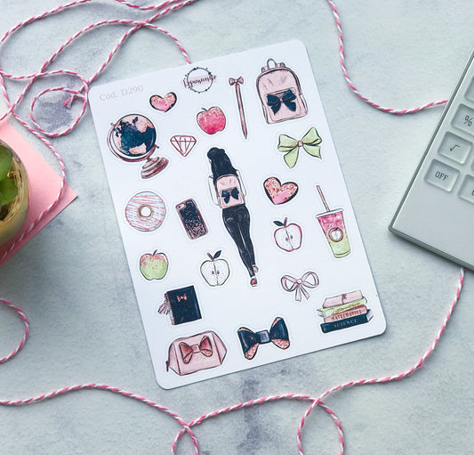 Sticker vuelta a clases