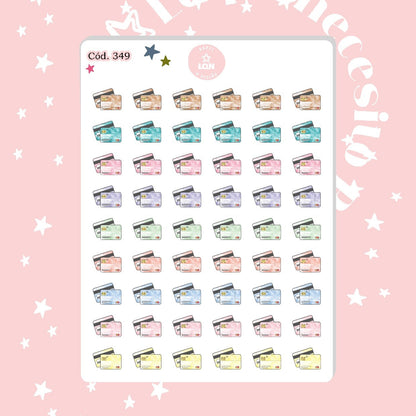 Sticker tarjeta de crédito 349