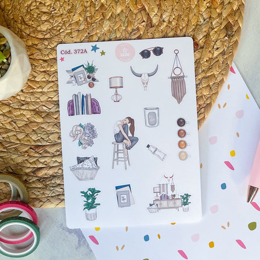Sticker decorativo hygge