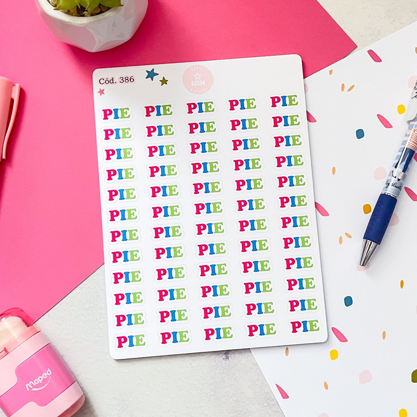 Stickers PIE (Docente)