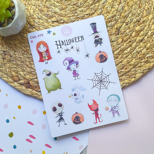Sticker Jack Skellington Halloween 479