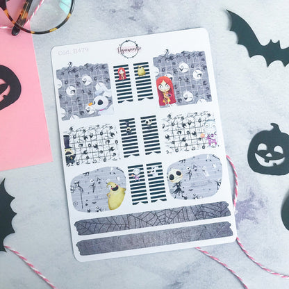Sticker Jack Skellington Halloween