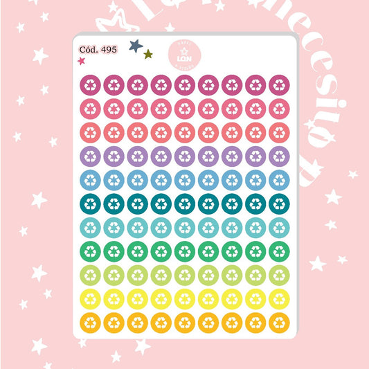 Sticker reciclar