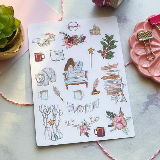Sticker invierno otoño