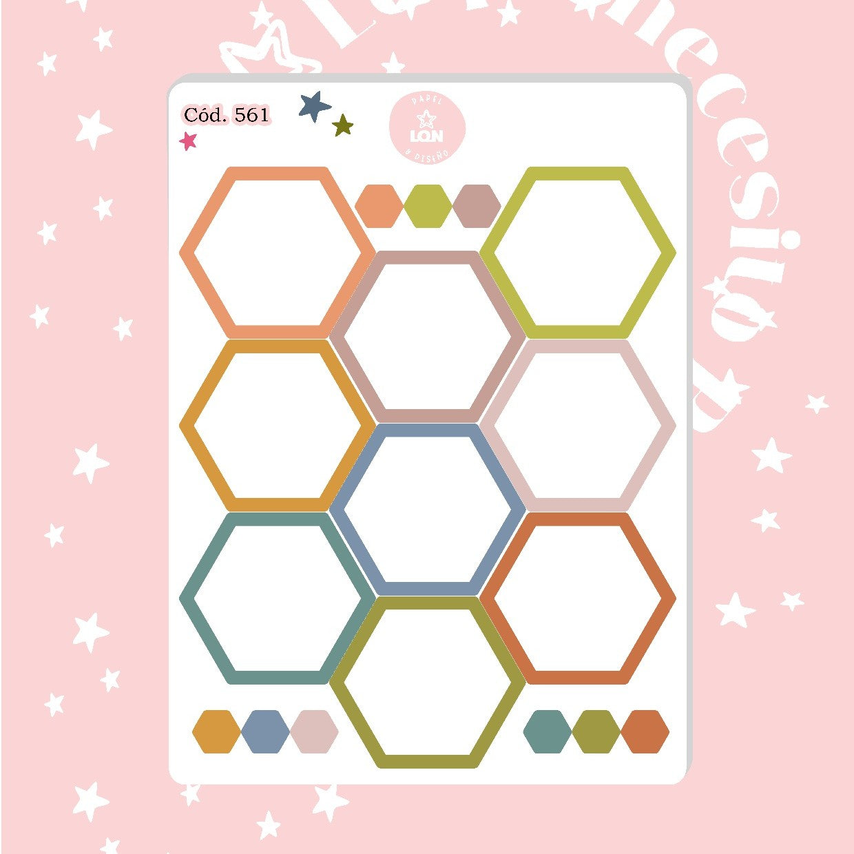 Pack sticker Esenciales para tu planner Boho P01