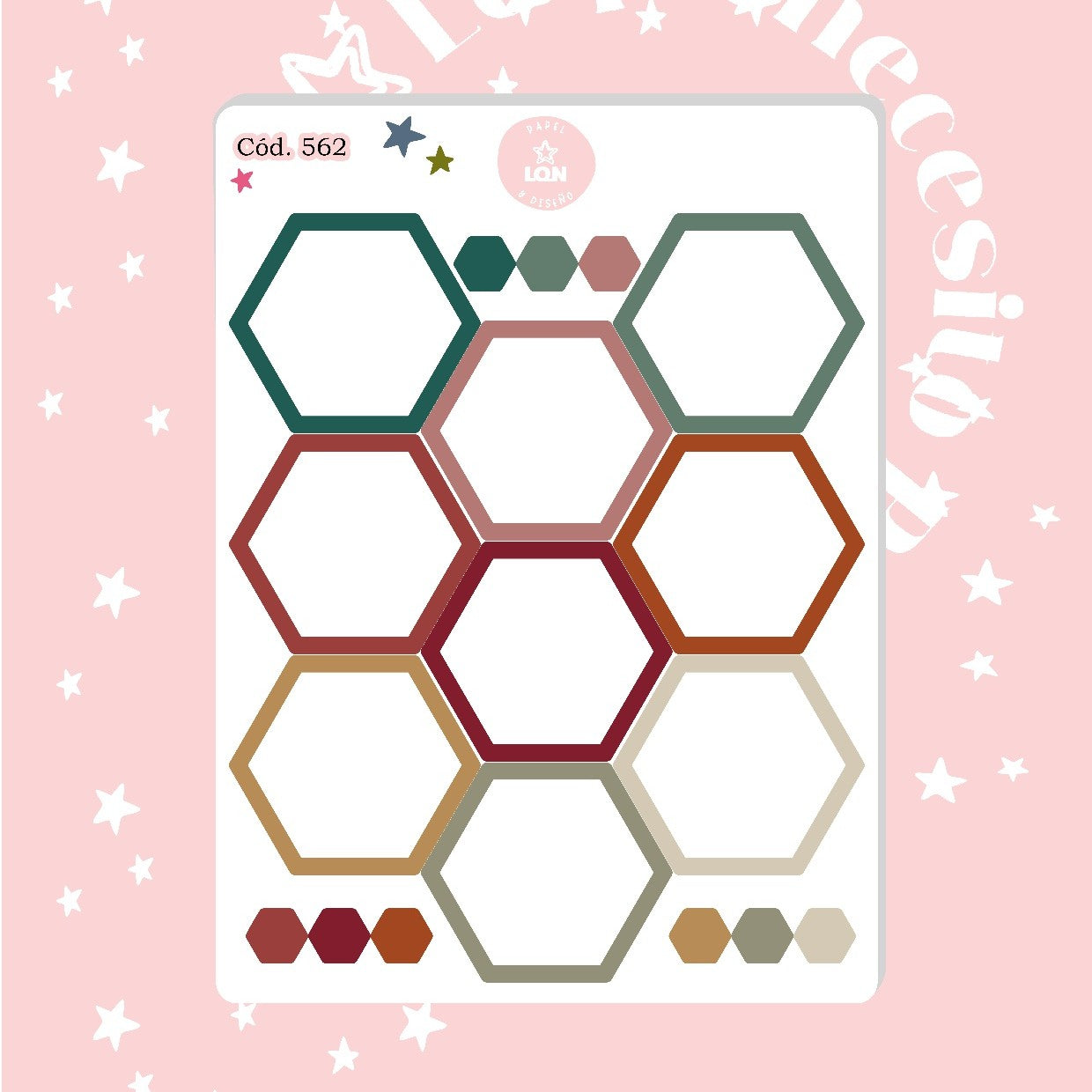 Pack sticker Esenciales para tu planner Fall P01