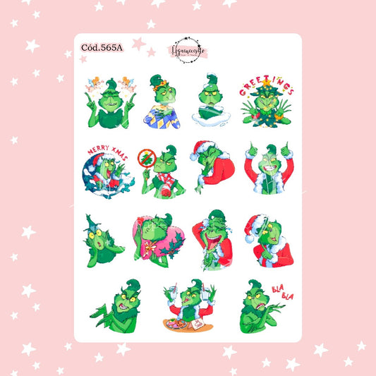 Sticker navidad año nuevo 565