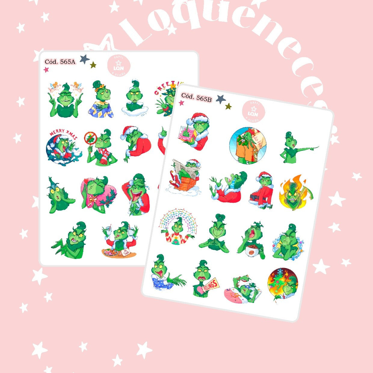Sticker navidad año nuevo 565