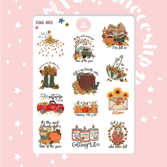 Sticker invierno otoño