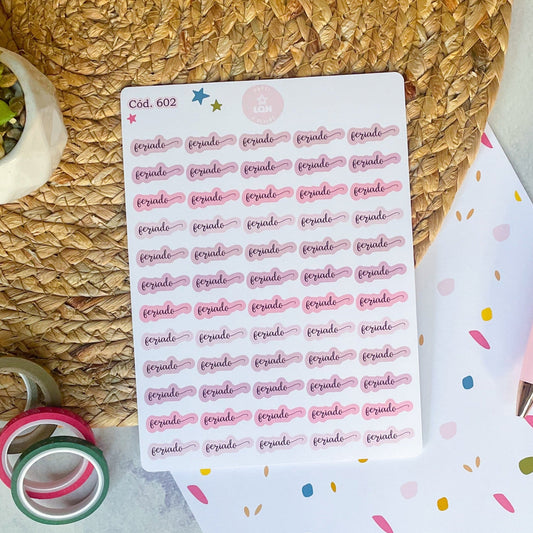 Sticker feriado