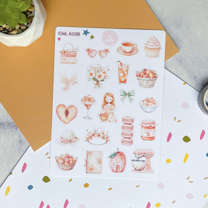 Sticker duraznos amados