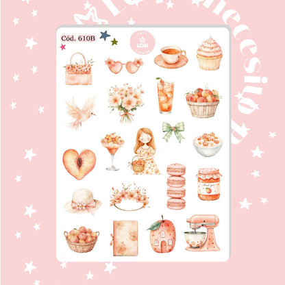 Sticker duraznos amados