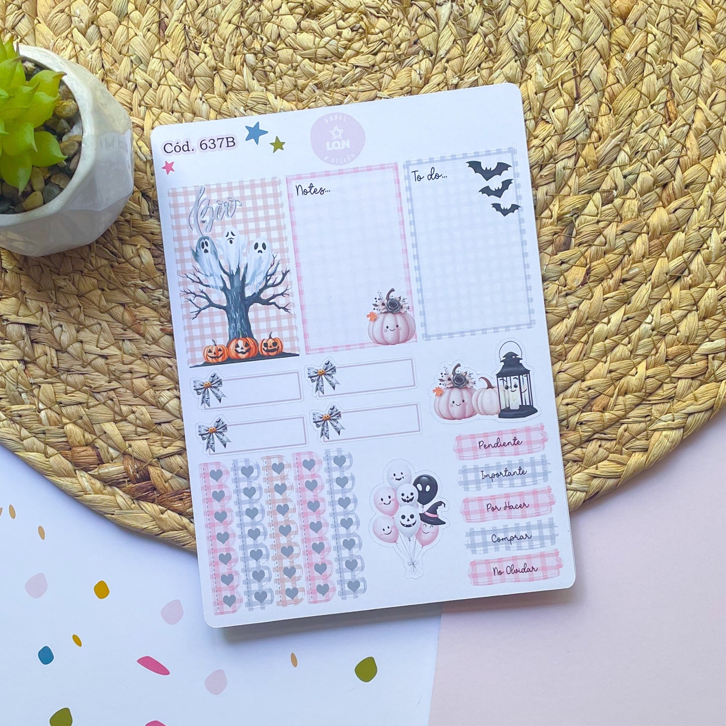 Sticker cute halloween 637