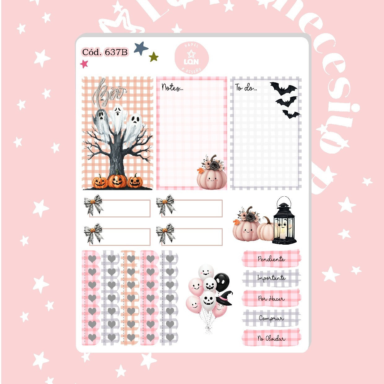 Sticker cute halloween 637