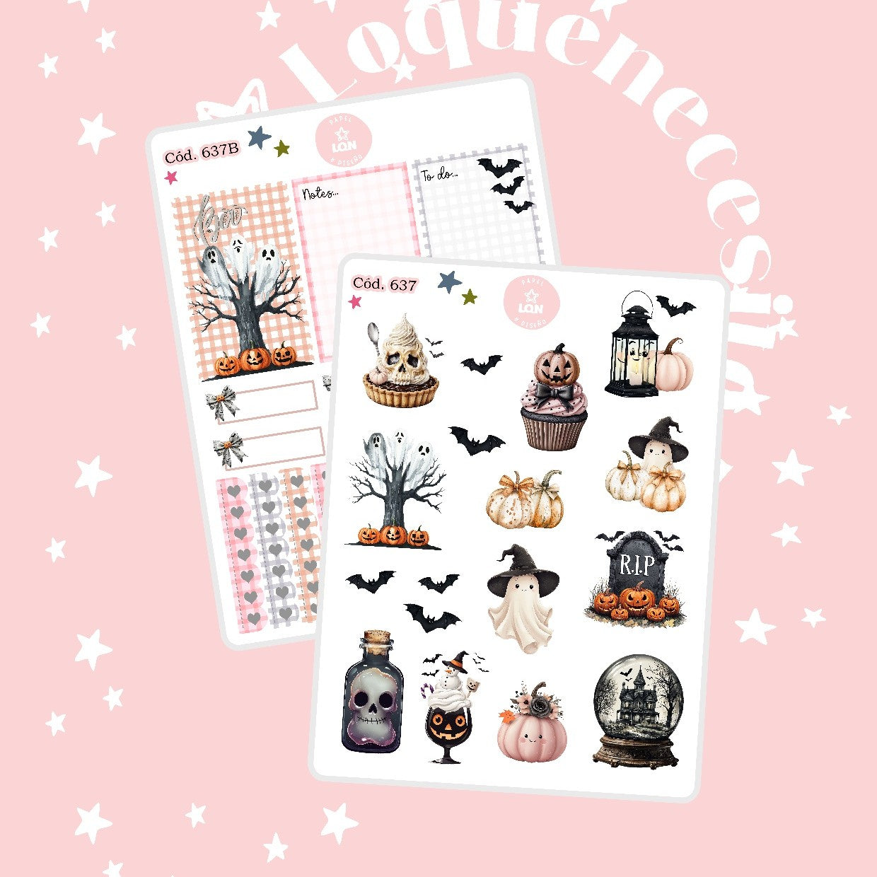 Sticker cute halloween 637