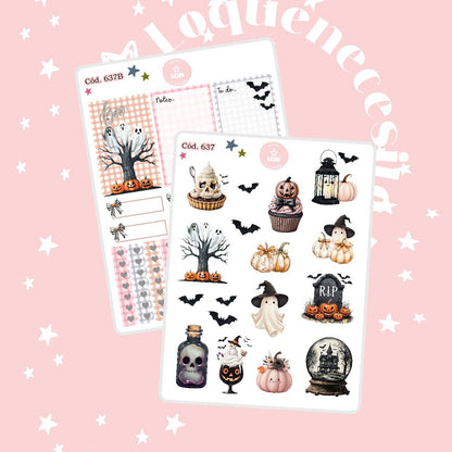 Sticker cute halloween 637