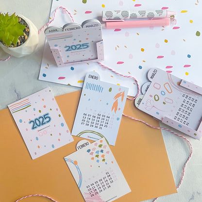 Calendario de escritorio Sin lluvia no hay flores