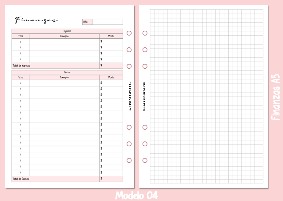 Insert A5 Finanzas
