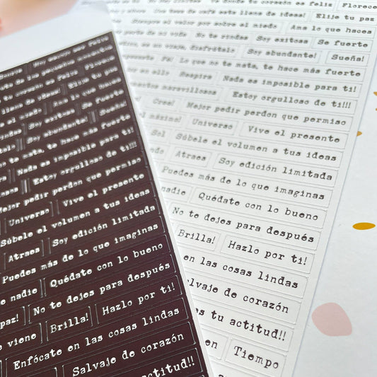 Stickers Frases