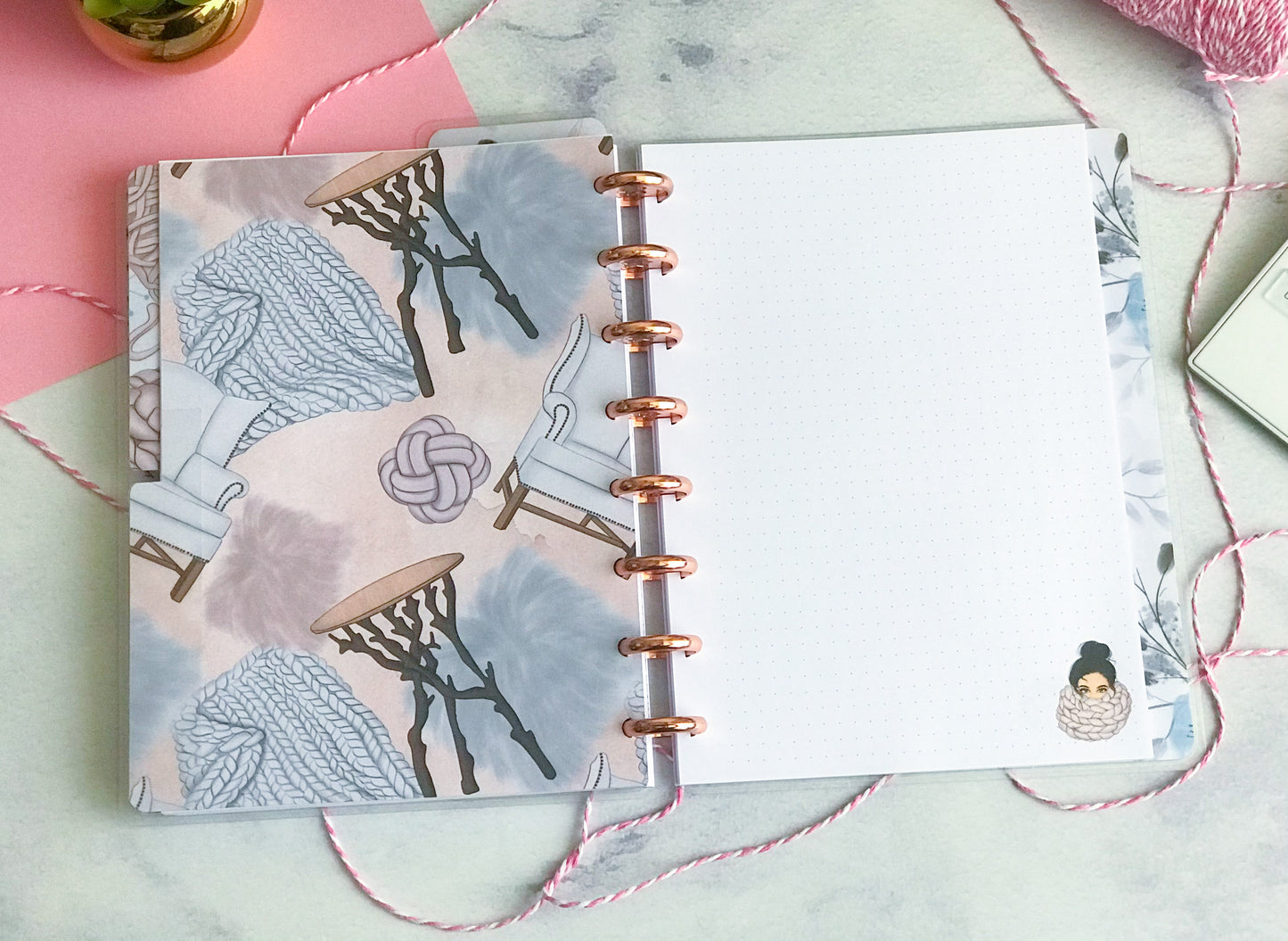 Planner de discos A5 Cozy