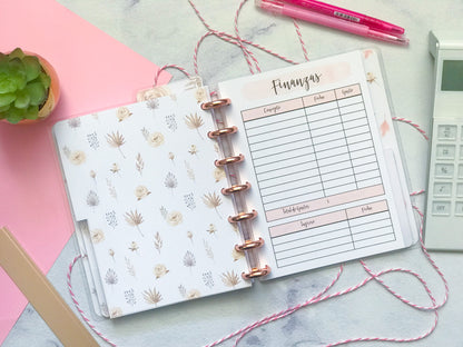 Planner de discos B6 Boho
