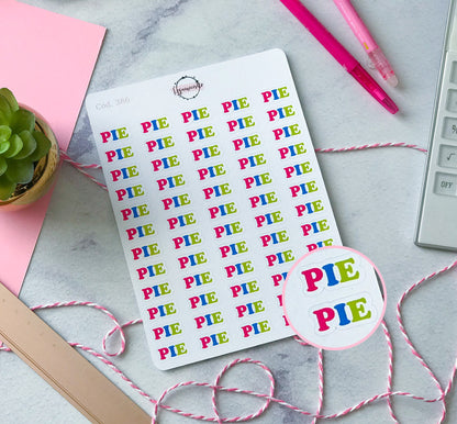 Stickers PIE (Docente)