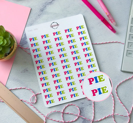 Stickers PIE (Docente)