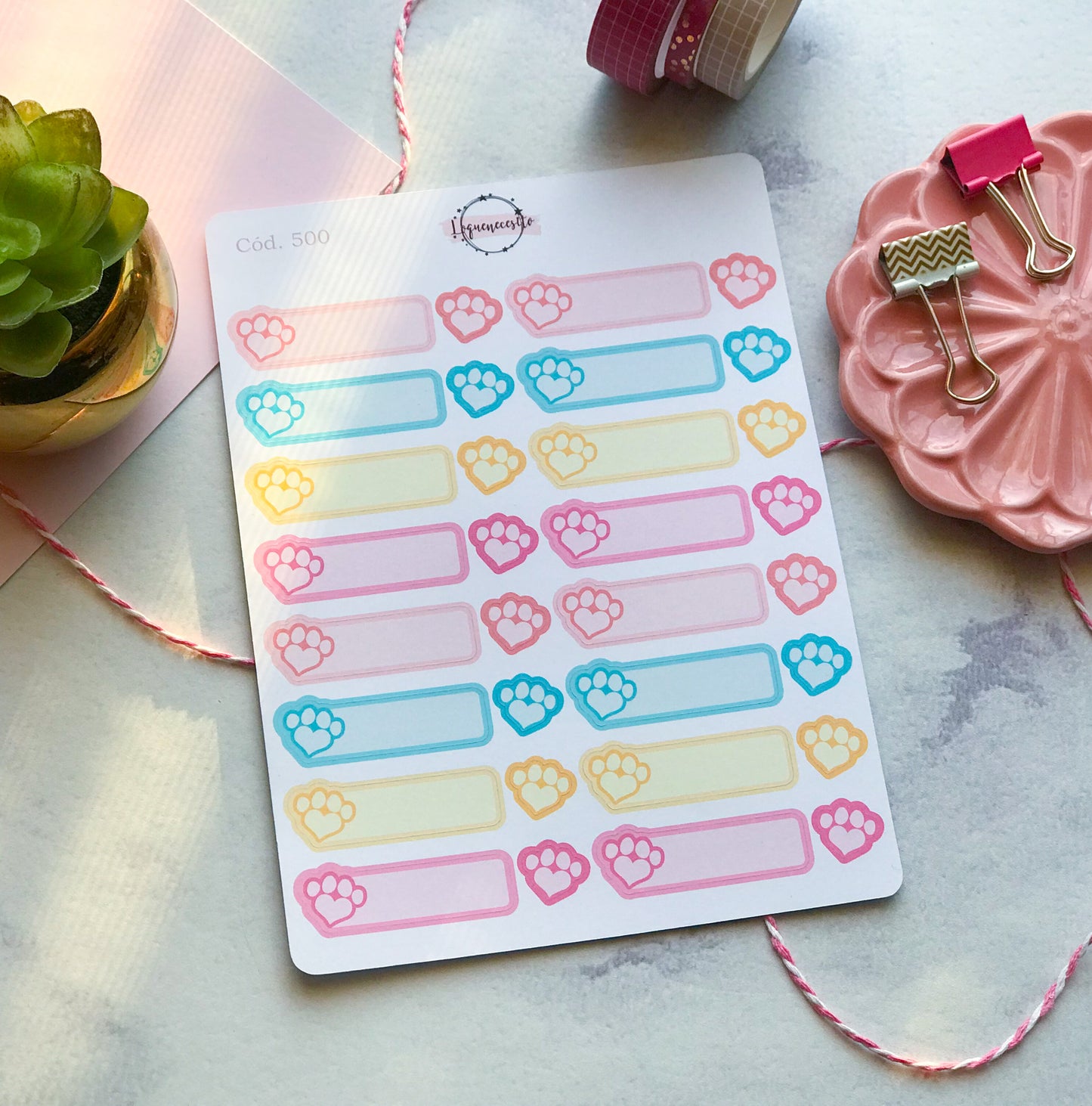 Pack de stickers Mascotas